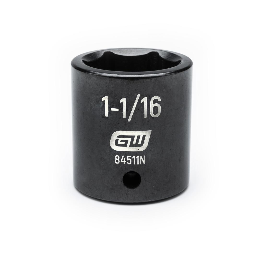 GEARWRENCH - Impact Socket: 1/4 Drive, 13 mm Socket, Hex Drive | MSC