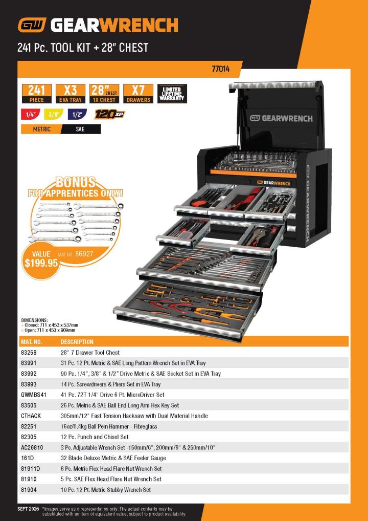 77014 Set Contents