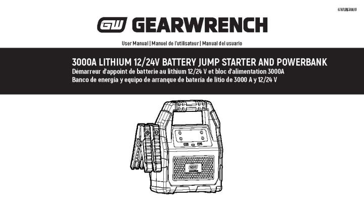 GWLBJ30AU Manual