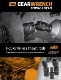 GEARWRENCH X Core Brochure Cover