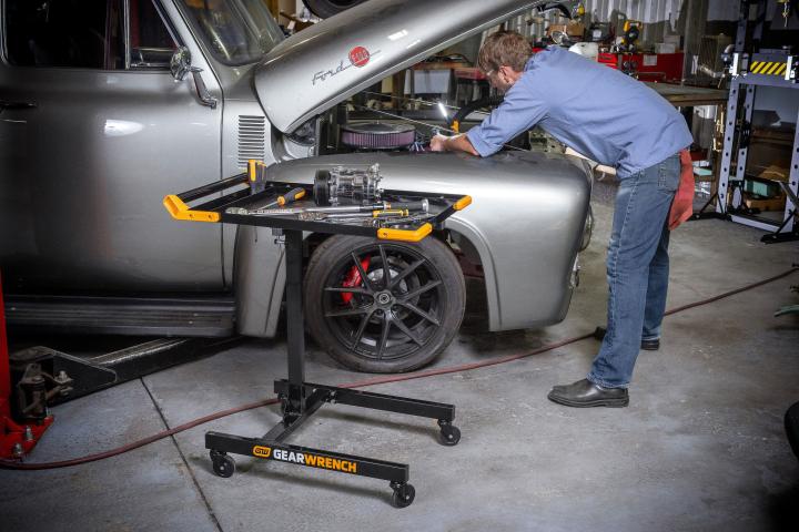 Image of Adjustable Height Mobile Work Table - GW