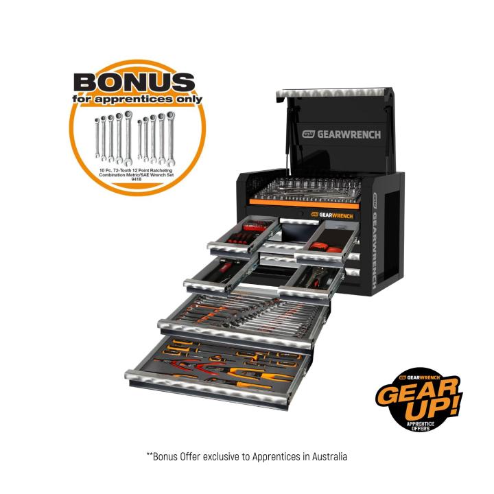 214 Piece Combination Tool Kit + 28
