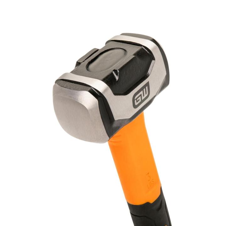 Image of the GEARWRENCH  48 oz. Drilling Hammer with Fiberglass Handle with an up close view of the hammer head