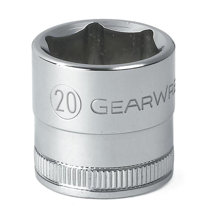 Image of 3/8" Drive 6 Point Standard Length Sockets - GearWrench