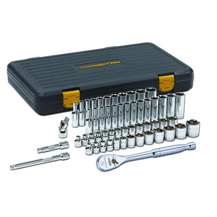Sae metric socket set sale