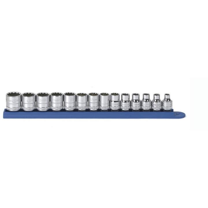 Image of 14 Pc. 3/8" Drive 12 Point Metric Standard Socket Set - GearWrench
