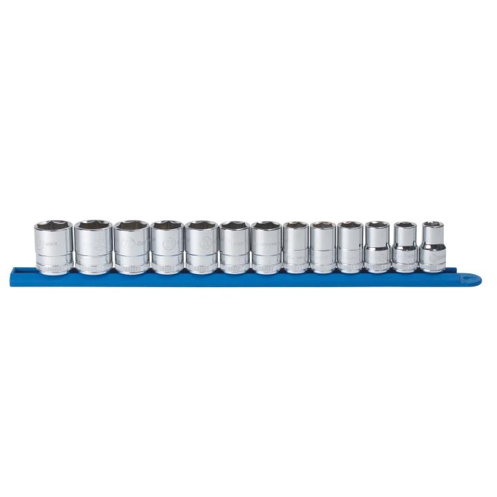 Image of 13 Pc. 1/2" Drive 6 Point Metric Socket Set - GearWrench