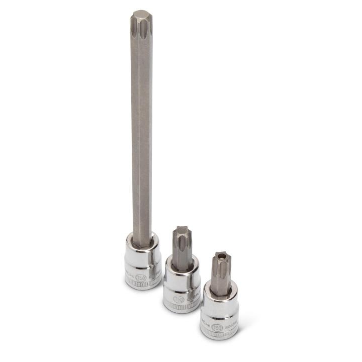 84 Pc. 1/4”, 3/8” & 1/2” Drive Hex/Ball End Hex/ Tamper Proof Torx