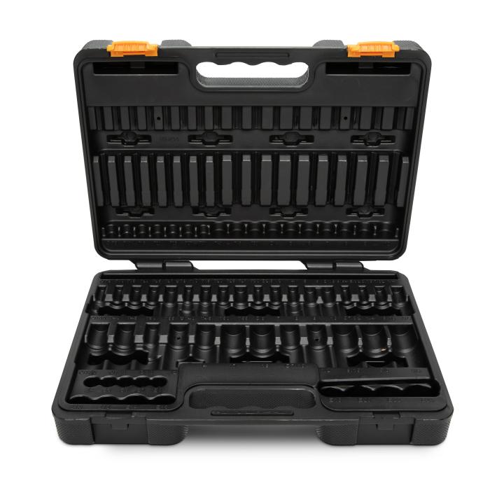 Image of 84 Pc. 1/4", 3/8", and 1/2" Drive Hex and Torx® Bit Socket Set - GW