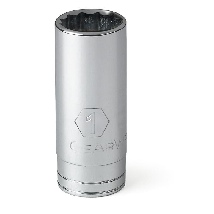 Image of 1/2" Drive 12 Point Deep Length Sockets - GearWrench