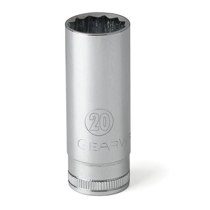 Image of 1/2" Drive 12 Point Deep Length Sockets - GearWrench