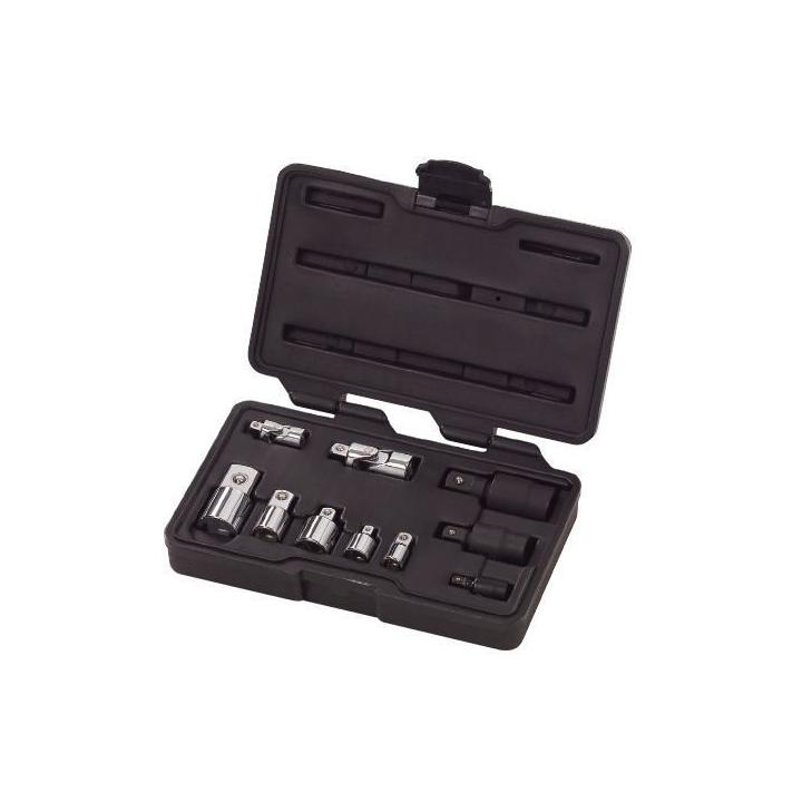 Image of 10 Pc. 1/4", 3/8", and 1/2" Drive Universal Adapter Set - GW