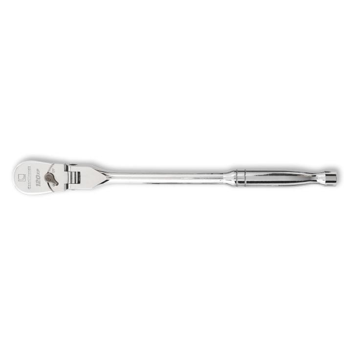 Image of 3/8" Drive 120XP Full Polish Teardrop Flex Head Ratchet - GearWrench