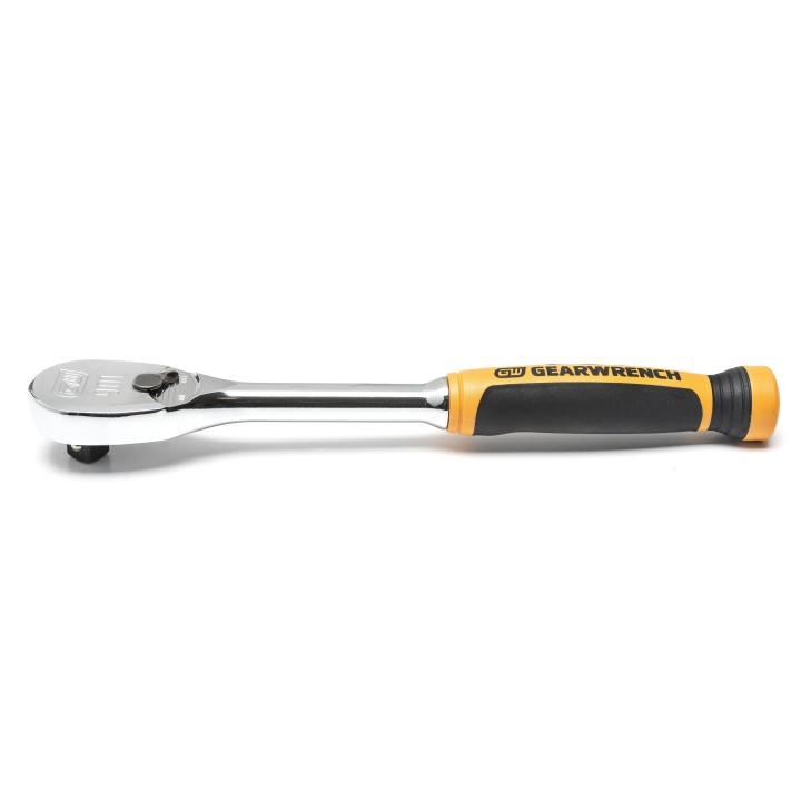 Image of 1/2" Drive 90-Tooth Dual Material Teardrop Ratchet - GW