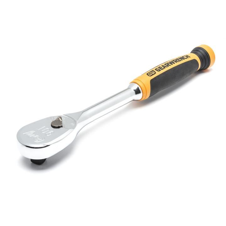 Image of 1/2" Drive 90-Tooth Dual Material Teardrop Ratchet - GW