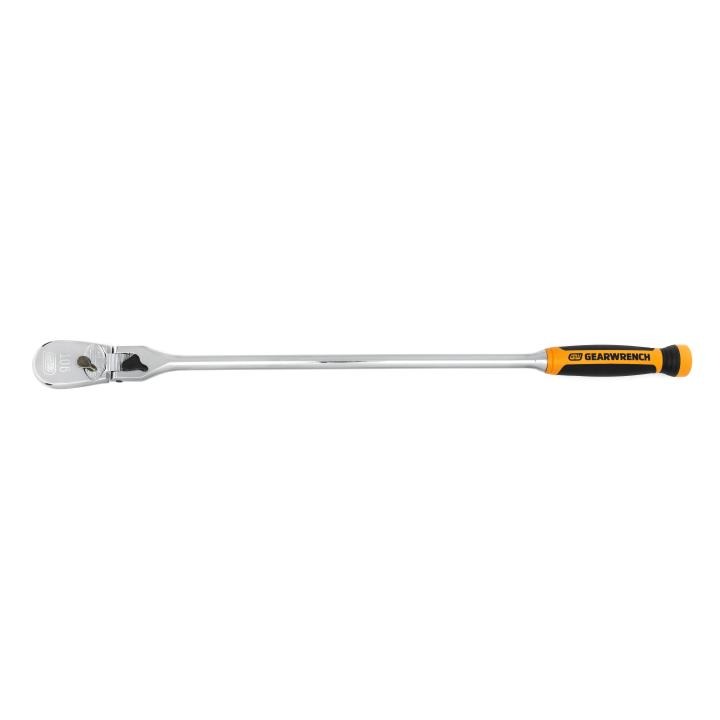 Image of 1/2" Drive 90-Tooth Dual Material Locking Flex Head Ratchet - GearWrench