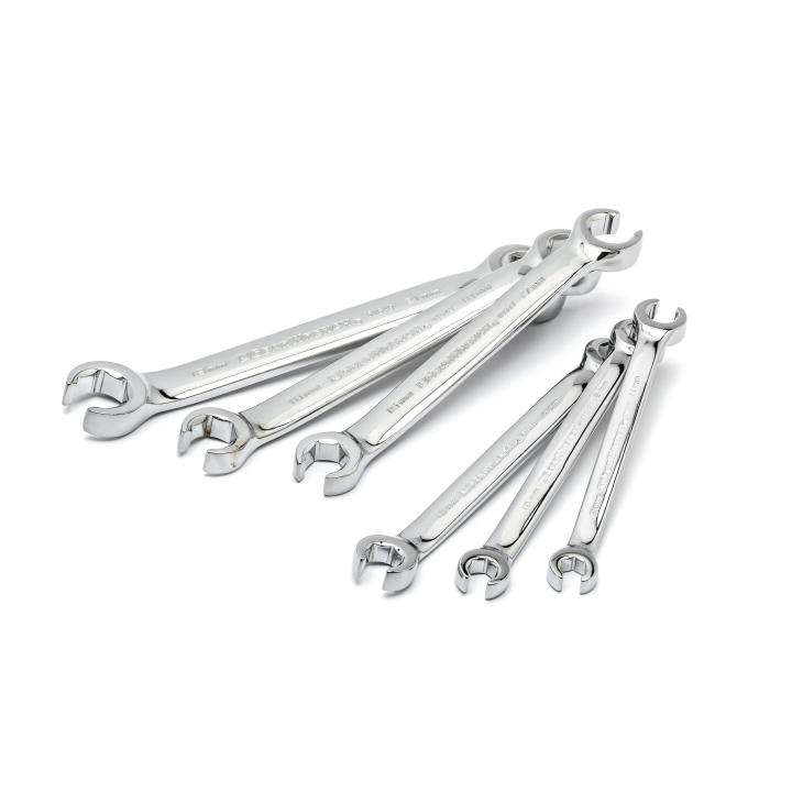 Image of 6 Pc. Metric Flare Nut Wrench Set  - GearWrench