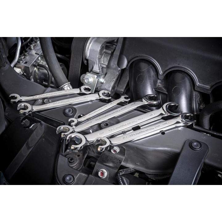 Image of 6 Pc. SAE Flare Nut Wrench Set - GW