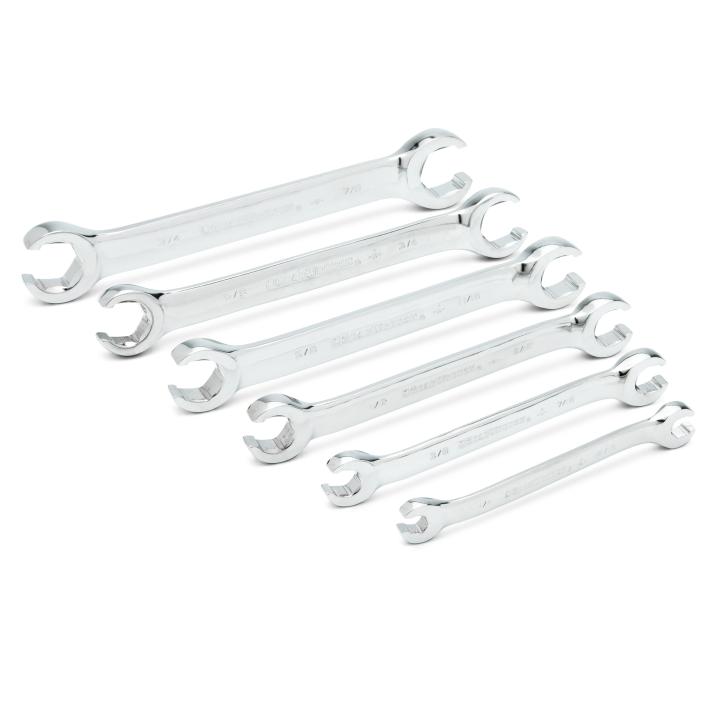Image of 6 Pc. SAE Flare Nut Wrench Set - GW