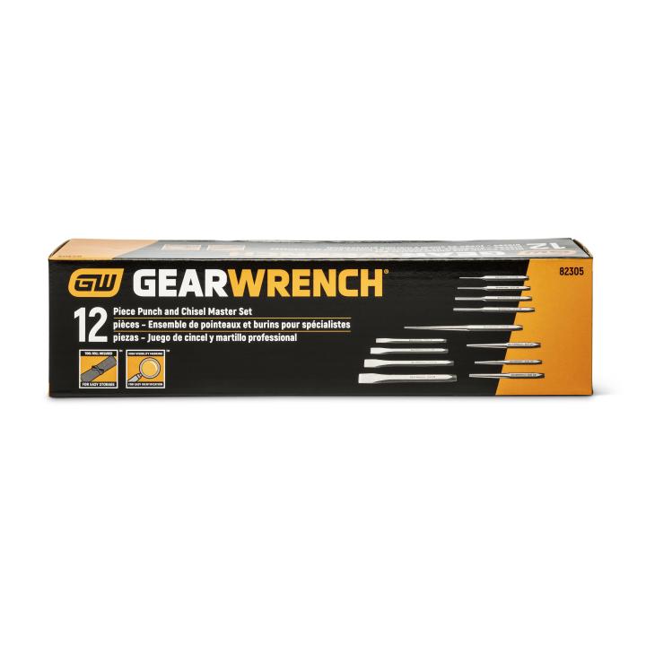 Image of 12 Pc. Punch and Chisel Set - GW
