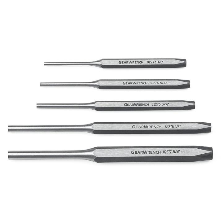 Image of 5 Pc. Pin Punch Set - GearWrench