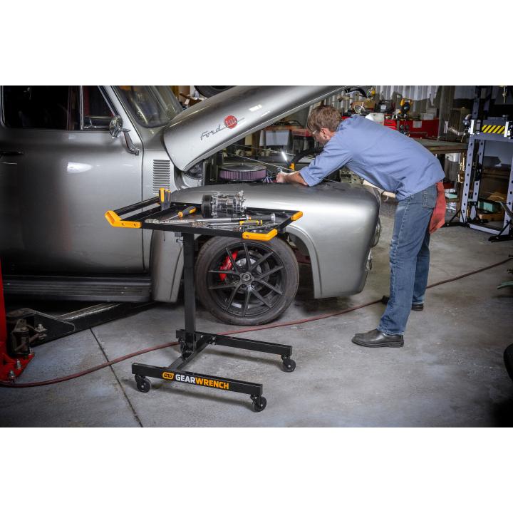 Image of Adjustable Height Mobile Work Table - GW