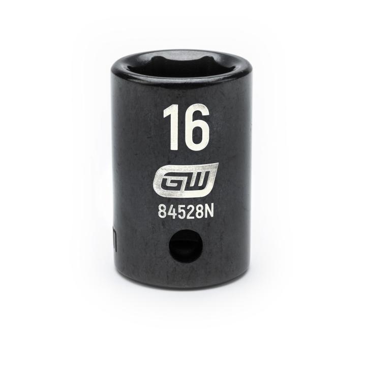 Image of 1/2" Drive 6 Point Standard Impact Sockets - GearWrench