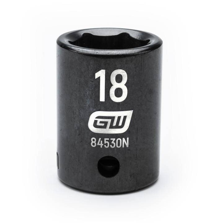 Image of 1/2" Drive 6 Point Standard Impact Sockets - GearWrench