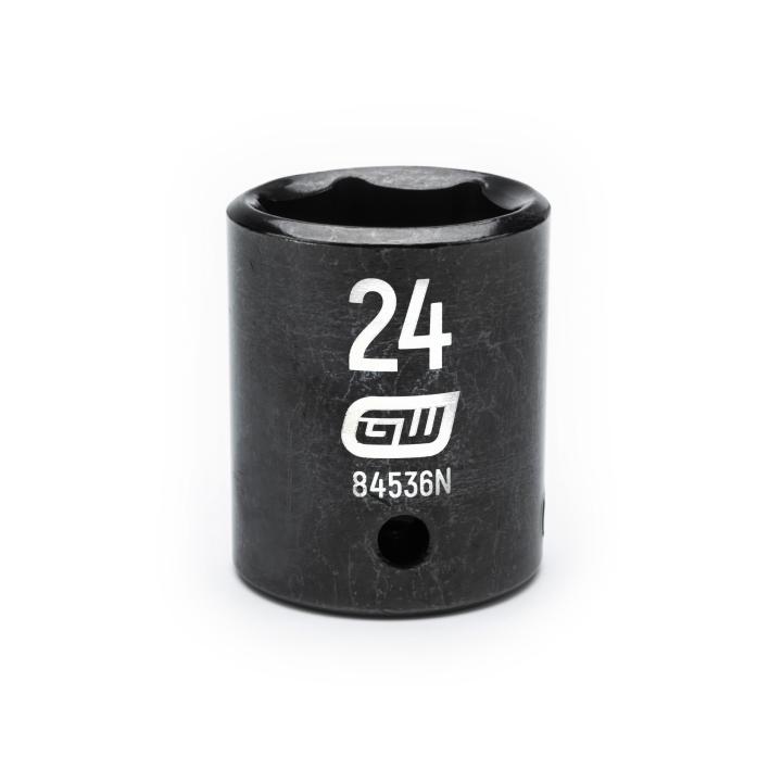 Image of 1/2" Drive 6 Point Standard Impact Sockets - GearWrench