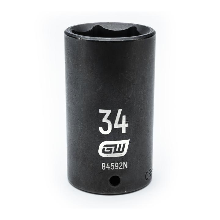 Image of 1/2" Drive 6 Point Deep Impact Sockets - GearWrench