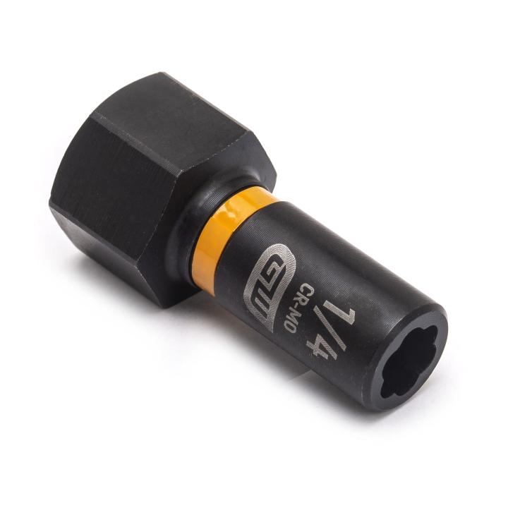 Image of 7 Pc. 1/4" and 3/8" Drive SAE Bolt Biter™ Extraction Socket Set - GW