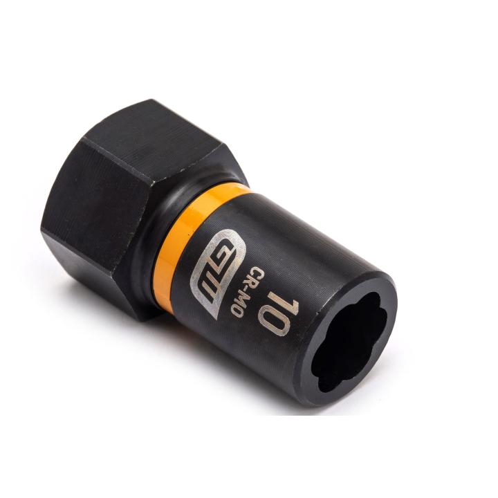 Image of 7 Pc. 1/4" and 3/8" Drive Metric Bolt Biter™ Extraction Socket Set - GW