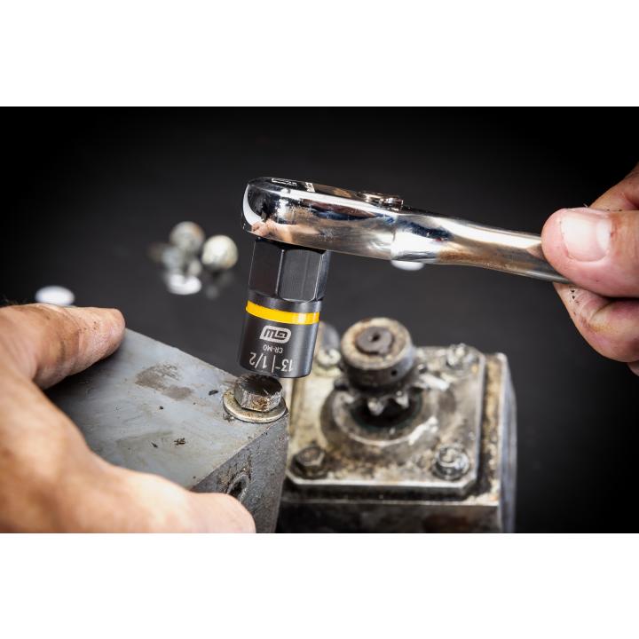 Image of 8 Pc. 1/4" and 3/8" Drive Bolt Biter™ Extraction Socket Set - GW