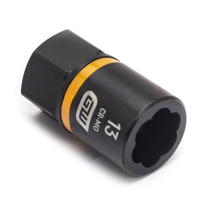 Image of 7 Pc. 1/4" and 3/8" Drive Metric Bolt Biter™ Extraction Socket Set - GW