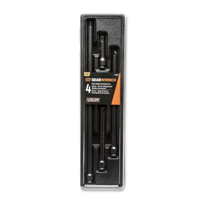 Image of 4 Pc. 3/8" Drive Impact Extension Set - GW