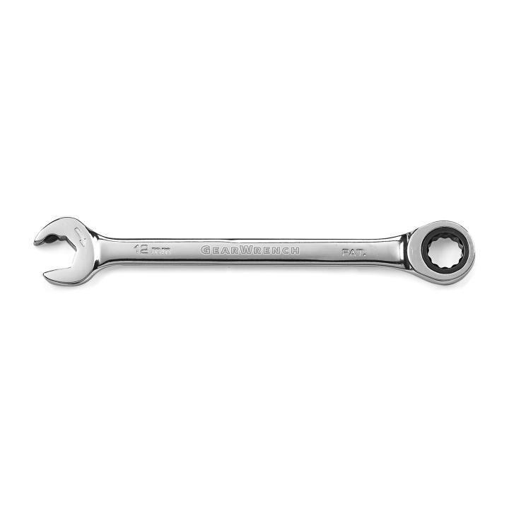 Image of 12 Point Open End Ratcheting Combination Wrenches - GearWrench