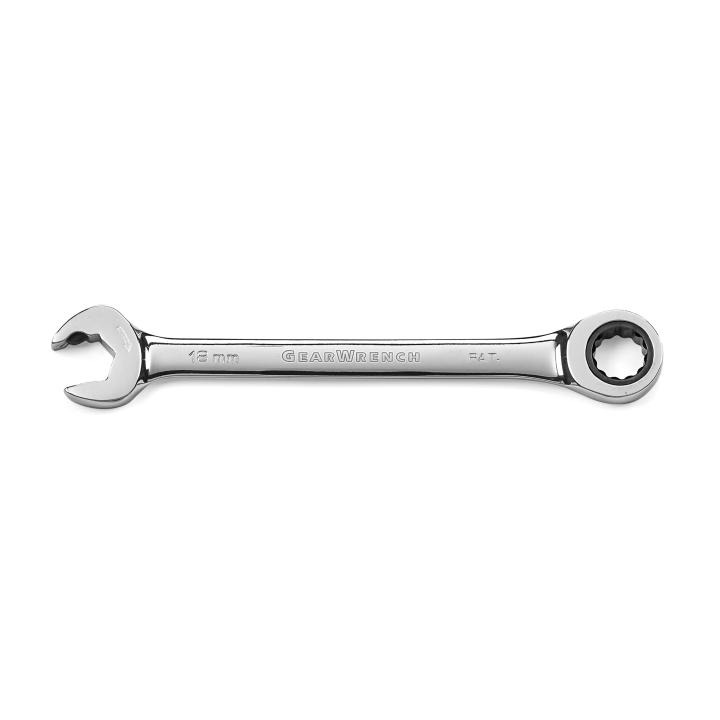 Image of 12 Point Open End Ratcheting Combination Wrenches - GearWrench