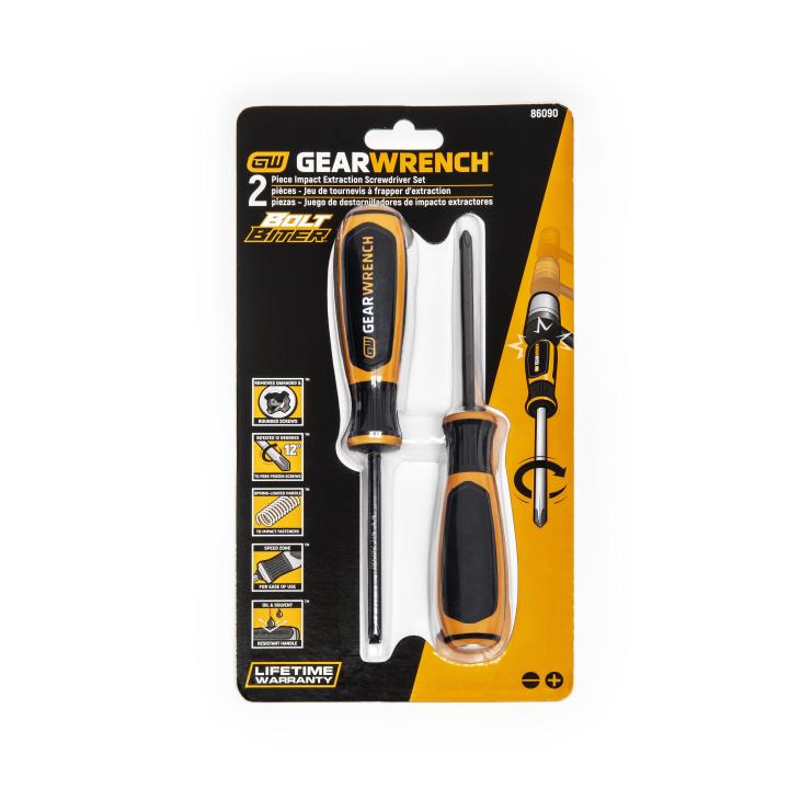 Image of 2 Pc. Bolt Biter™ Extraction Screwdriver Set - GW