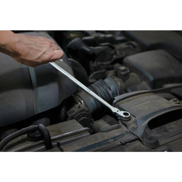 Image of 10 Pc. 120XP™ Universal Spline Metric XL Flex GearBox™ Ratcheting Wrench Set - GW