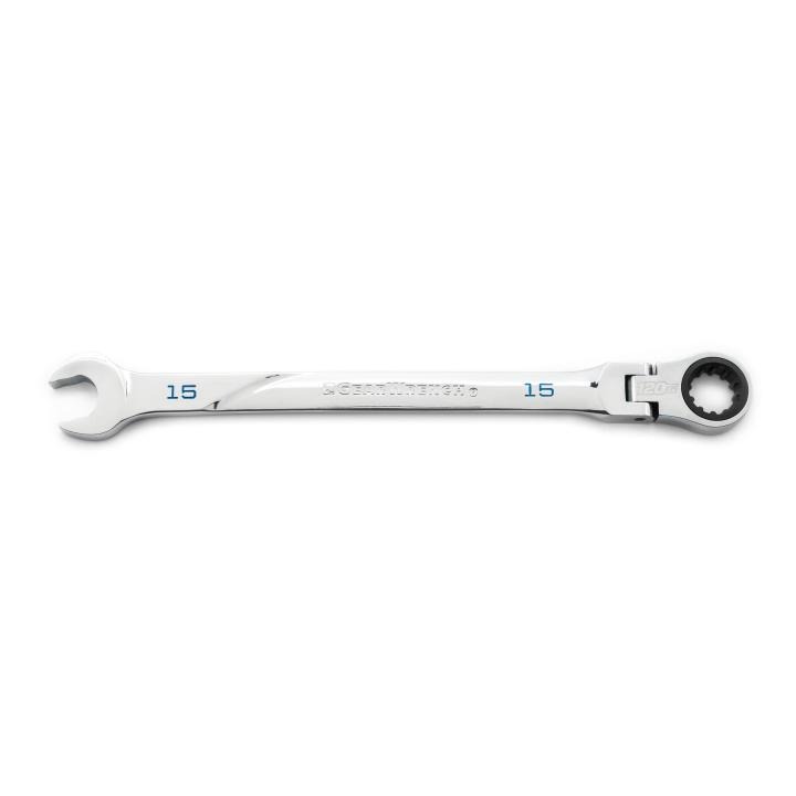 10mm flexible top head ratchet spanner