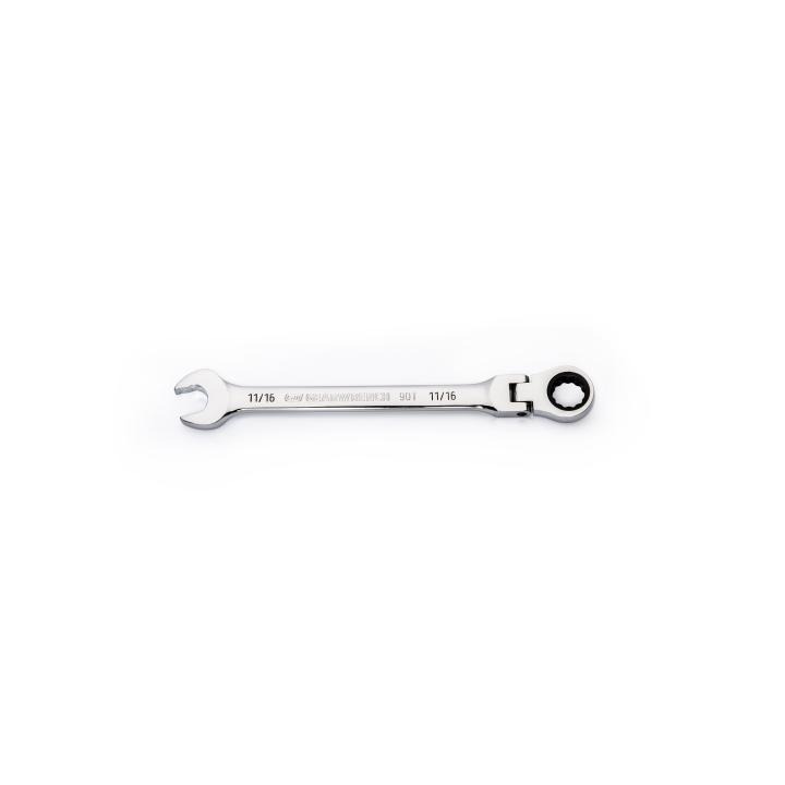 Image of 90-Tooth 12 Point Flex Combination Ratcheting Wrenches - GW