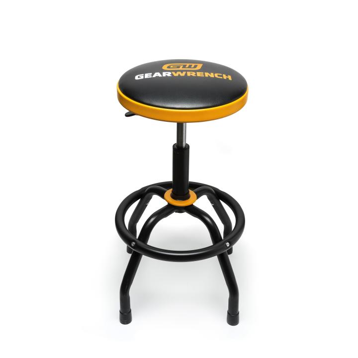 Adjustable Height Swivel Shop Stool 660-787mm (26”-31”) - Gearwrench