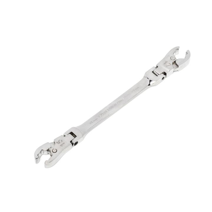 6 Piece Ratcheting Flex Head Flare Nut Metric Wrench Set Gearwrench