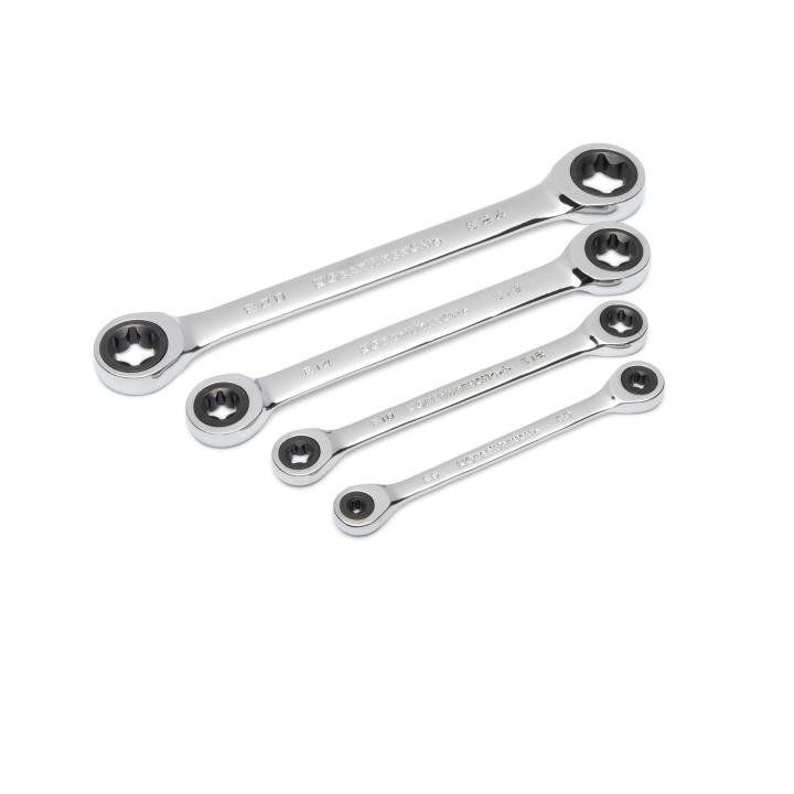Image of 4 Pc. External Torx® Double Box Ratcheting Wrench Set - GW