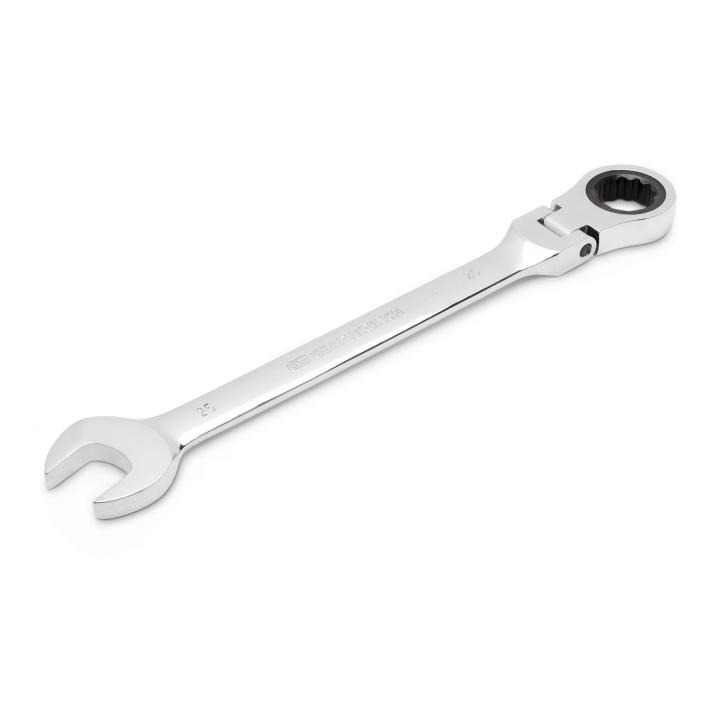 16 Piece 72 Tooth 12 Point Flex Head Ratcheting Combination Metric
