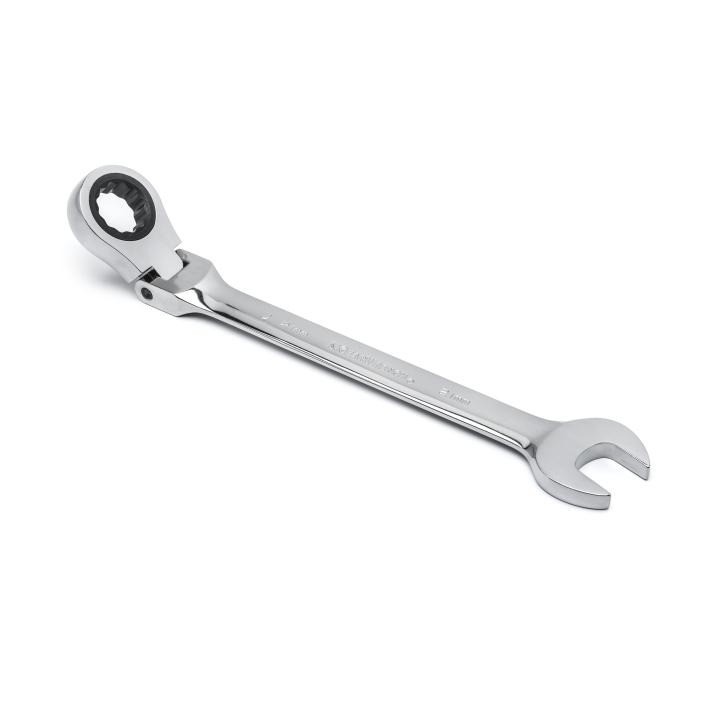 Image of 16 Pc. 12 Point Metric Flex Combination Ratcheting Wrench Set  - GearWrench