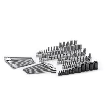 Image of 84 Pc. 1/4", 3/8", and 1/2" Drive Hex and Torx® Bit Socket Set - GW