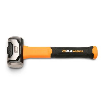 Image of the GEARWRENCH  48 oz. Drilling Hammer with Fiberglass Handle on a white background with the hammer head on the left and the handle on the right