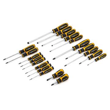 Image of 20 Pc. Master Dual Material Screwdriver Set - GW