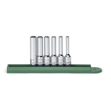Image of 6 Pc. 1/4" Drive External Torx® Deep Socket Set - GearWrench